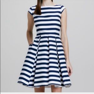 Kate Spade Blue Mariella Stripe Dress